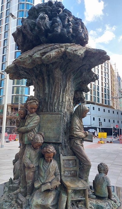 Betty Campbell statute in Central Square, Cardiff (2)