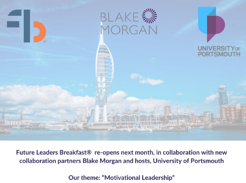 Blake Morgan collaborating with Future Leaders Breakfast®
