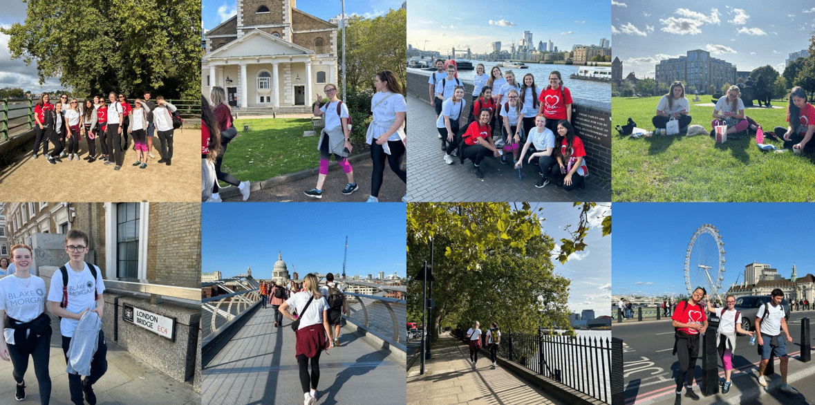 LONDON OFFICE TAKE ON THE THAMES BRIDGES TREK