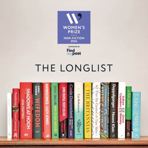 Women’s Prize for Non-Fiction Longlist Announced