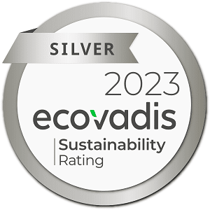 Ecovadis Sustainbility Silver Rating 2023