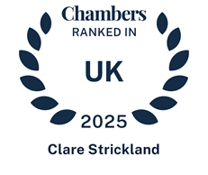 Strickland, Clare - Chambers Top Ranked UK 2025