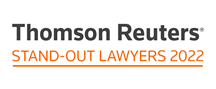 Thomson Reuters Stand-out lawyers 2022