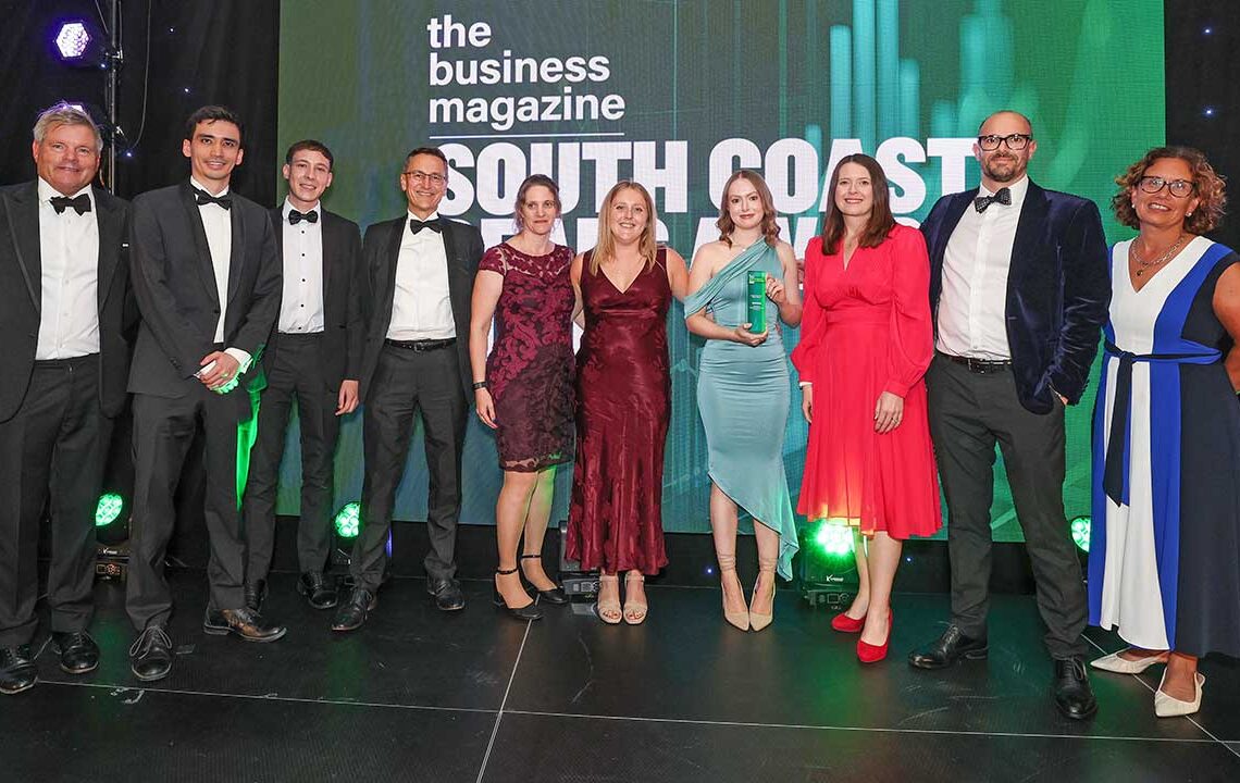 Corporate team at the South Coast Deals Awards
